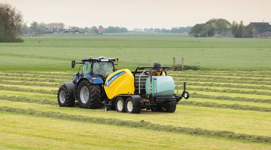 Hoe groot is een rondebaal?